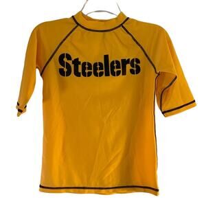 NFL Boy’s Steelers Quarter Length Sleeve Shirt / Size: 14/16